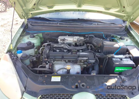 2008 Hyundai Accent Gs из США, поврежденный, VIN KMHCM36C18U095530